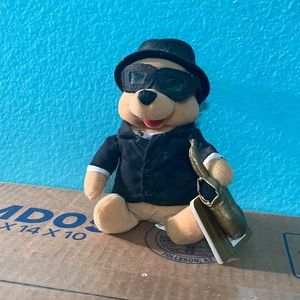 saxophone disney pooh plush